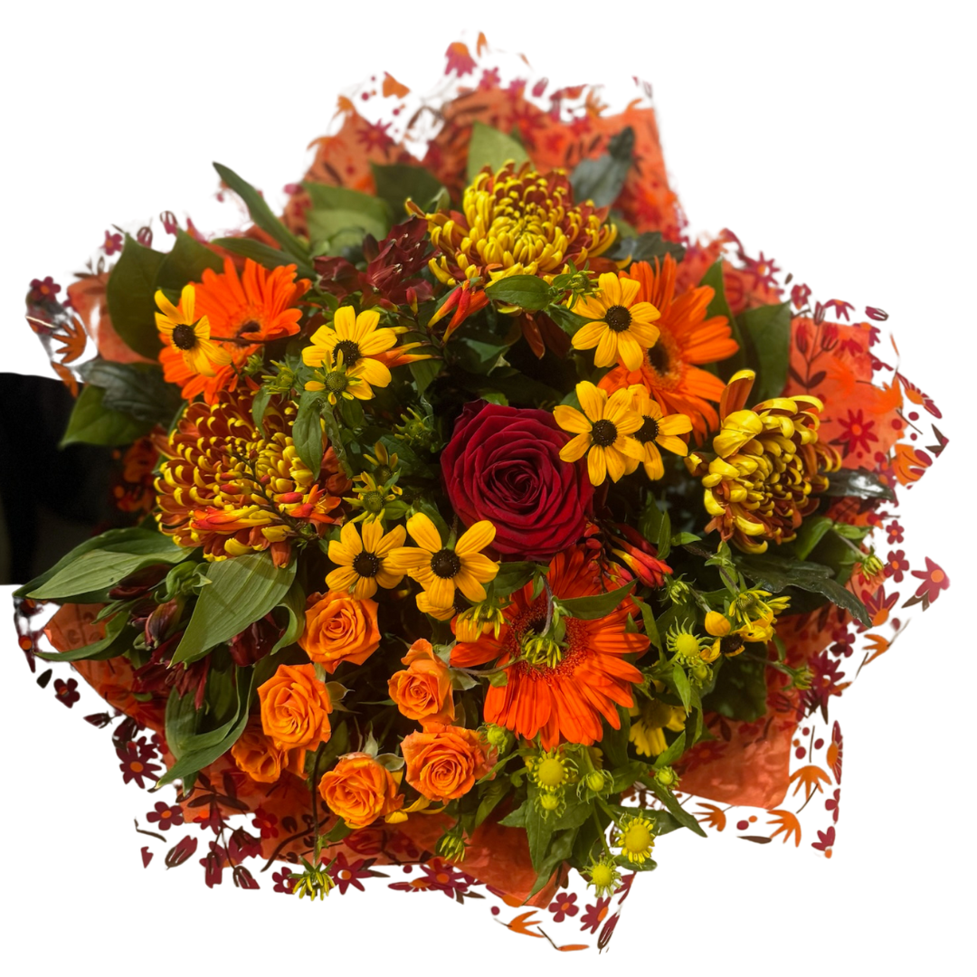 Autumnal Handtied bouquet