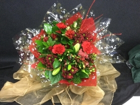 Festive Handtied Bouquet