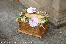 Pastel Pink Box Wreath