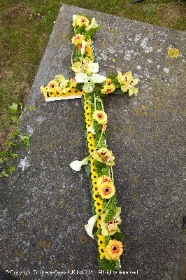 Yellow Coffin Cross